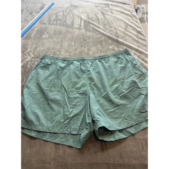 Duluth Trading Company Men's Size 3X‎ Lined Nylon Hiking/ Swim Shorts Green - Picture 1 of 3